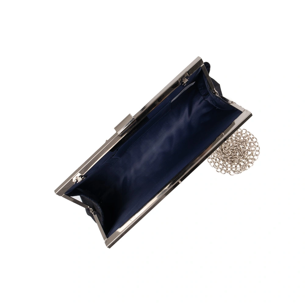 Geanta de ocazie  Carolina di Rosa CR1770, Albastru inchis, #4, Bagsy