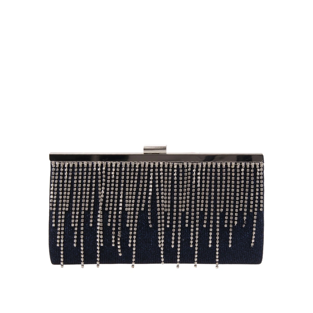 Genti - Geanta de ocazie Carolina di Rosa CR1770, Albastru inchis, Bagsy