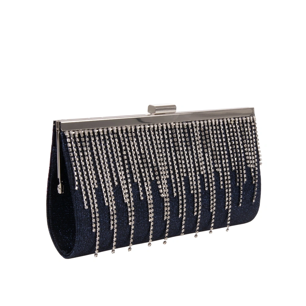 Geanta de ocazie  Carolina di Rosa CR1770, Albastru inchis, #2, Bagsy