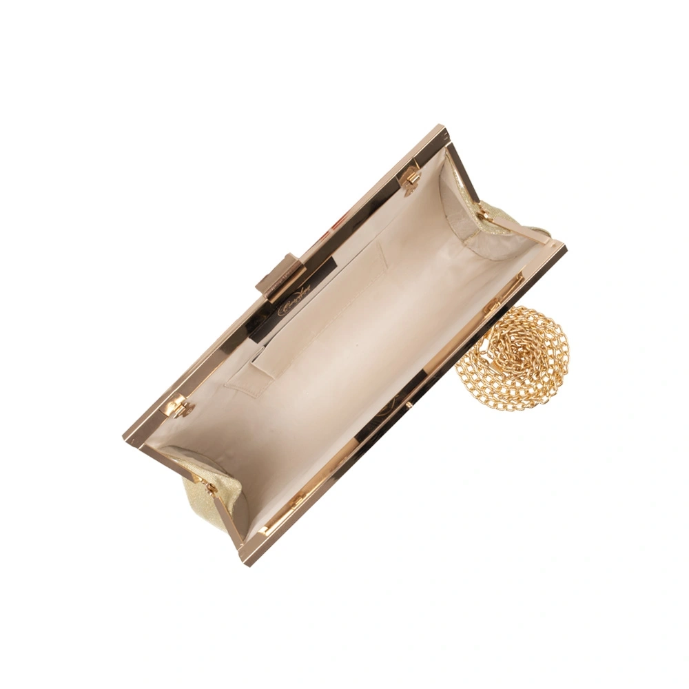 Geanta de ocazie Carolina di Rosa CR1770, Auriu, Nr. 4, Bagsy