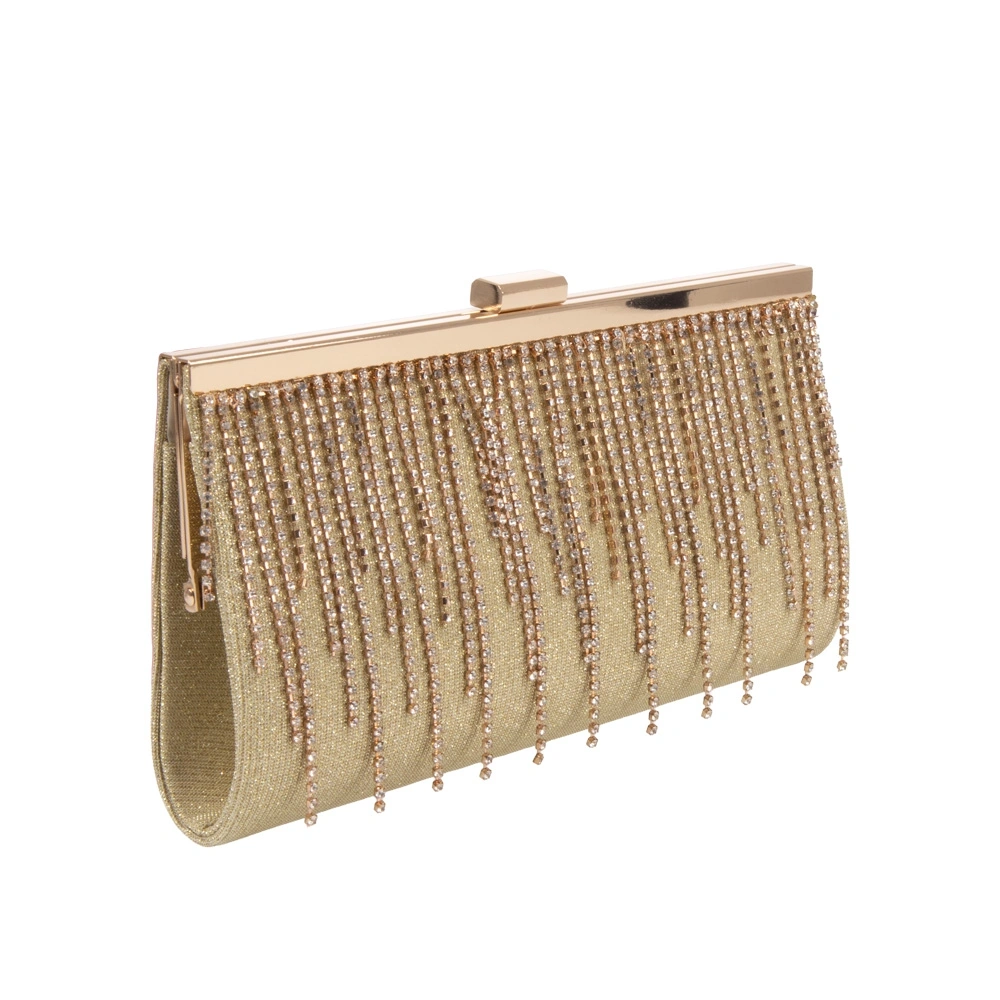 Geanta de ocazie Carolina di Rosa CR1770, Auriu, Nr. 2, Bagsy