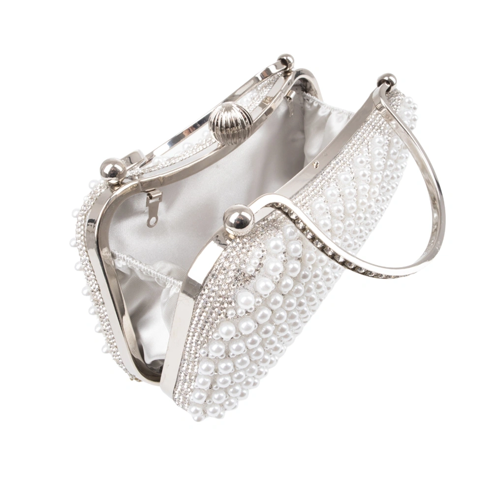 Geanta de ocazie Carolina di Rosa CR1780, Argintiu, #3, Bagsy