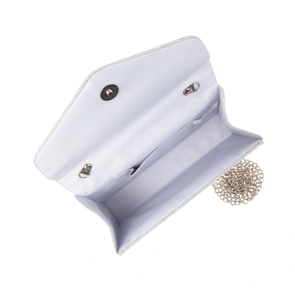 Geanta de ocazie Carolina di Rosa CR1783, Argintiu, Nr. 5, Bagsy