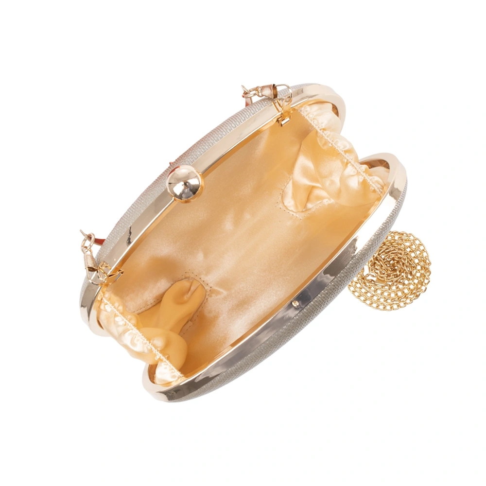 Geanta de ocazie Carolina di Rosa CR1784, Auriu, #5, Bagsy