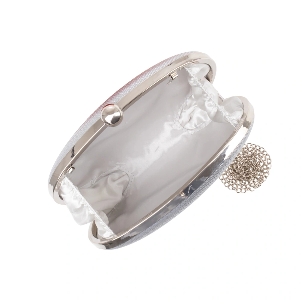 Geanta de ocazie Carolina di Rosa CR1784, Argintiu, #5, Bagsy