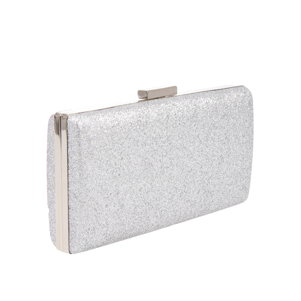 Geanta de ocazie Carolina di Rosa CR1785, Argintiu, #2, Bagsy