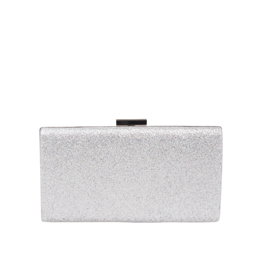 Genti - Geanta de ocazie Carolina di Rosa CR1785, Argintiu, Bagsy