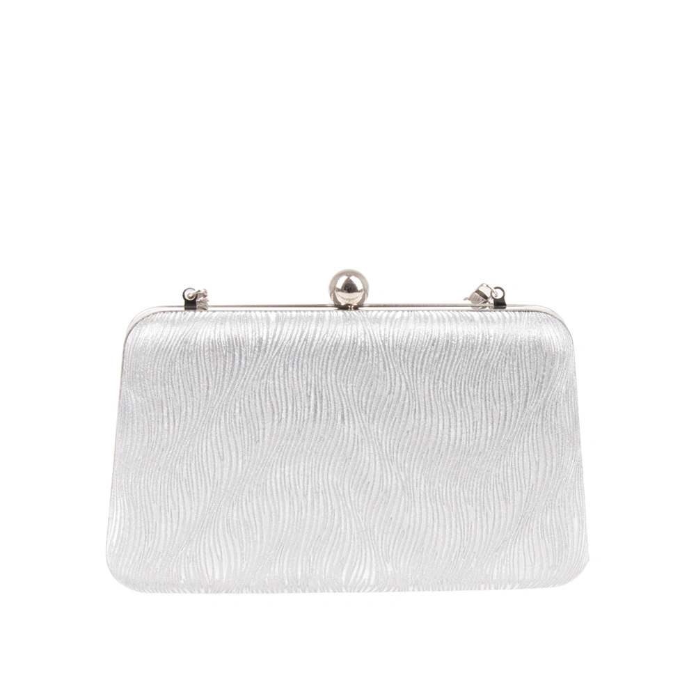 Geanta de ocazie Carolina di Rosa CR1786, Argintiu, #3, Bagsy