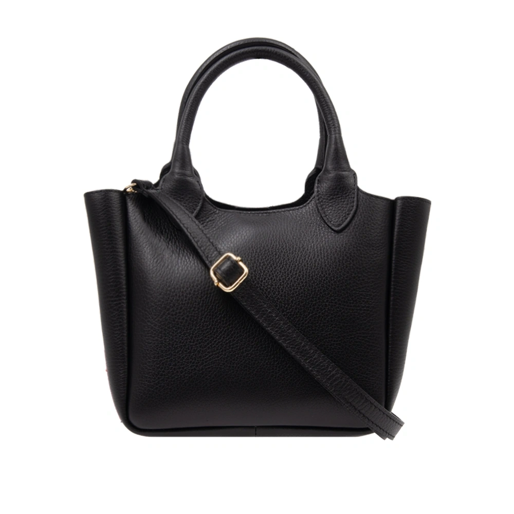 Geanta de mana din piele naturala Chiara Canotti CC1792, Negru, #3, Bagsy