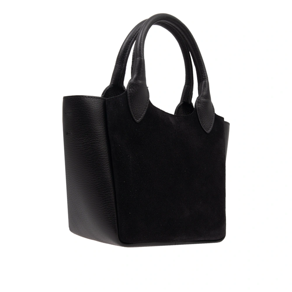 Geanta de mana din piele naturala Chiara Canotti CC1792, Negru, #2, Bagsy