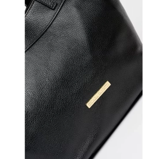 Geanta de mana din piele naturala Chiara Canotti CC1796, Negru, #4, Bagsy