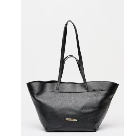 Geanta de mana din piele naturala Chiara Canotti CC1796, Negru, #1, Bagsy
