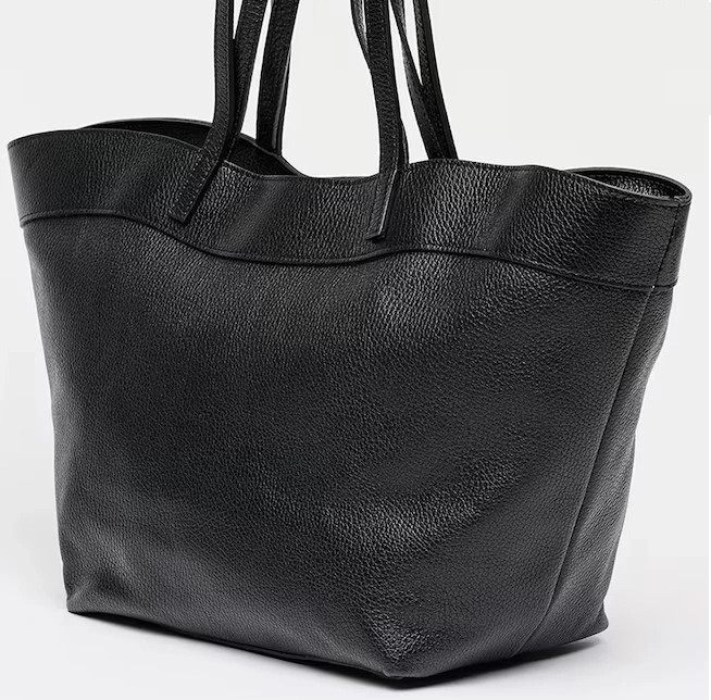 Geanta de mana din piele naturala Chiara Canotti CC1796, Negru, #2, Bagsy