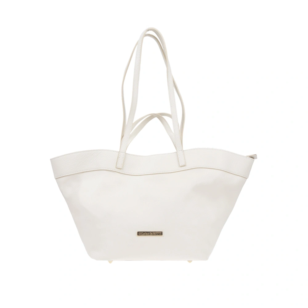 Geanta de mana din piele naturala Chiara Canotti CC1796, Bej, #1, Bagsy