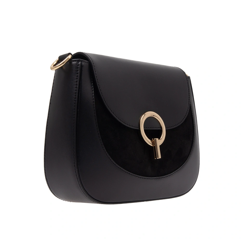 Geanta de mana din piele naturala Chiara Canotti CC1801, Negru, #2, Bagsy