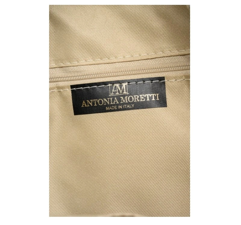 Rucsac dama din piele naturala Antonia Moretti AM1806, Bej, #5, Bagsy