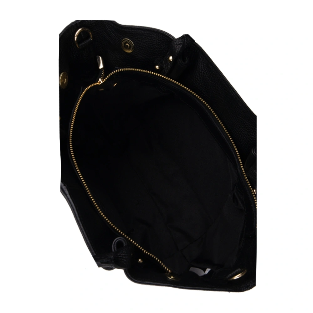 Geanta de mana din piele naturala Chiara Canotti CC1807, Nero, #4, Bagsy