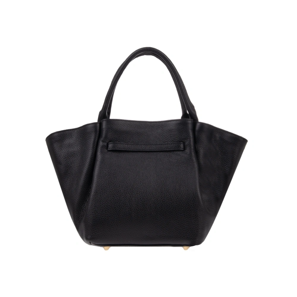 Geanta de mana din piele naturala Chiara Canotti CC1807, Nero, #3, Bagsy
