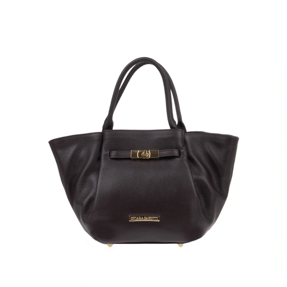 Geanta de mana din piele naturala Chiara Canotti CC1807, Maro, #1, Bagsy