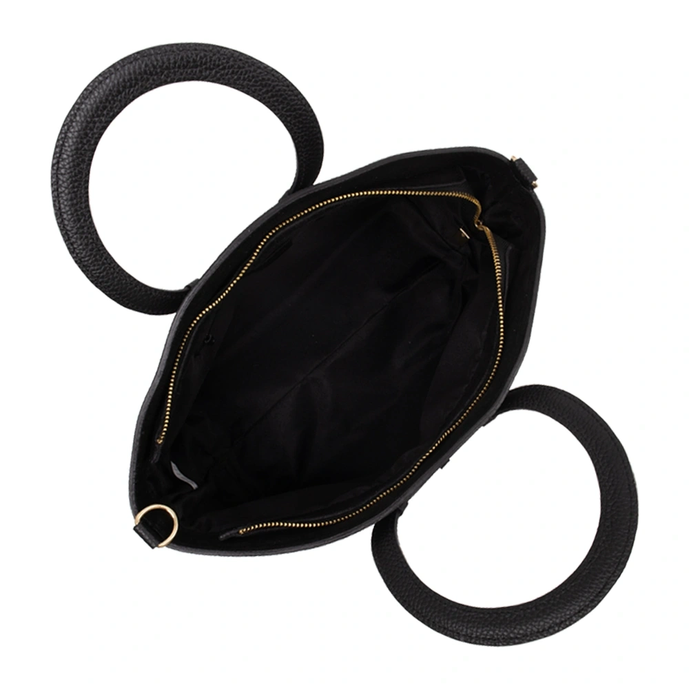 Geanta de mana din piele naturala Chiara Canotti CC1808, Negru, #4, Bagsy