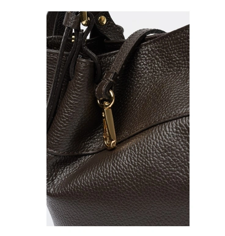 Geanta de mana din piele naturala Chiara Canotti CC1815, Maro, #3, Bagsy