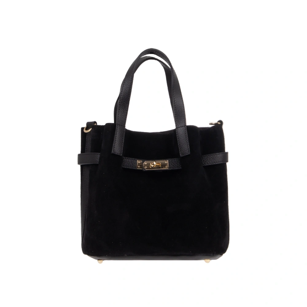 Geanta de mana din piele naturala Chiara Canotti CC1816, Negru, #1, Bagsy
