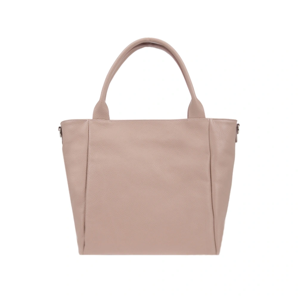 Geanta de mana din piele naturala Chiara Canotti CC1764, Roz prafuit, #3, Bagsy