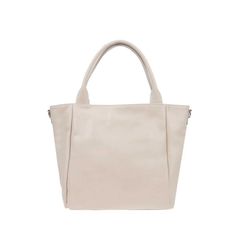 Geanta de mana din piele naturala Chiara Canotti CC1764, Bej, #2, Bagsy