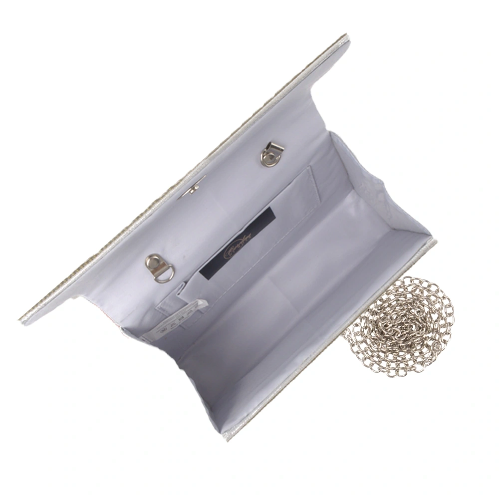 Geanta de ocazie Carolina di Rosa CR1834, Argento, Nr. 4, Bagsy