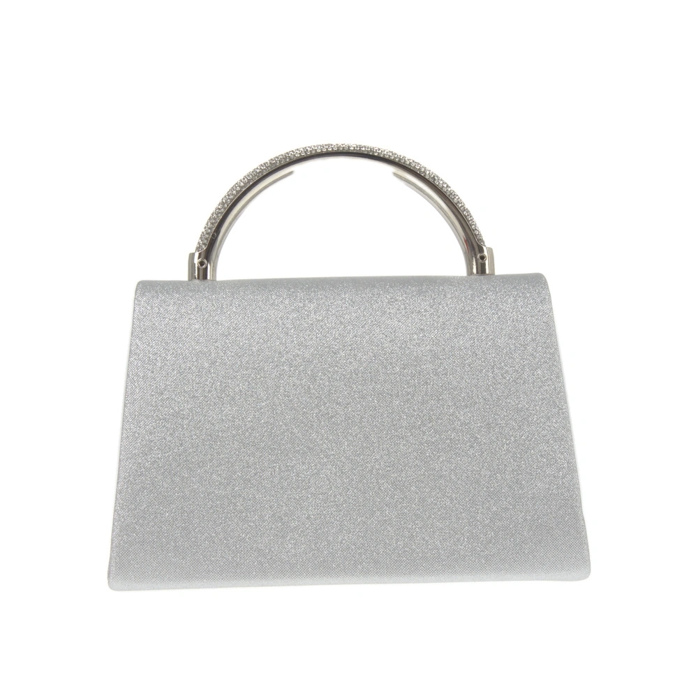Geanta de ocazie Carolina di Rosa CR1840, Argintiu, #3, Bagsy