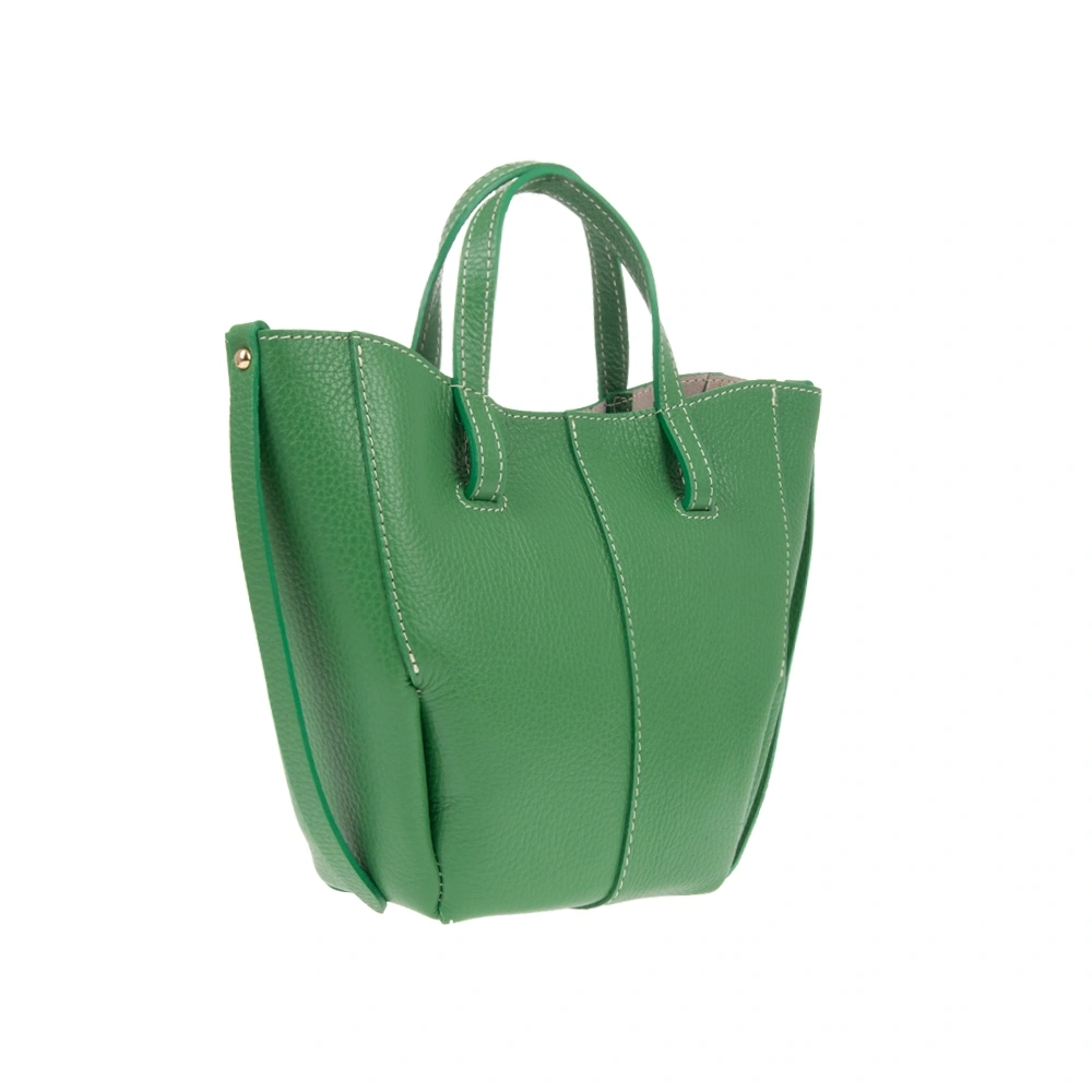 Geanta de mana din piele naturala Patrizia Lucchini PL1841, Menta, #2, Bagsy
