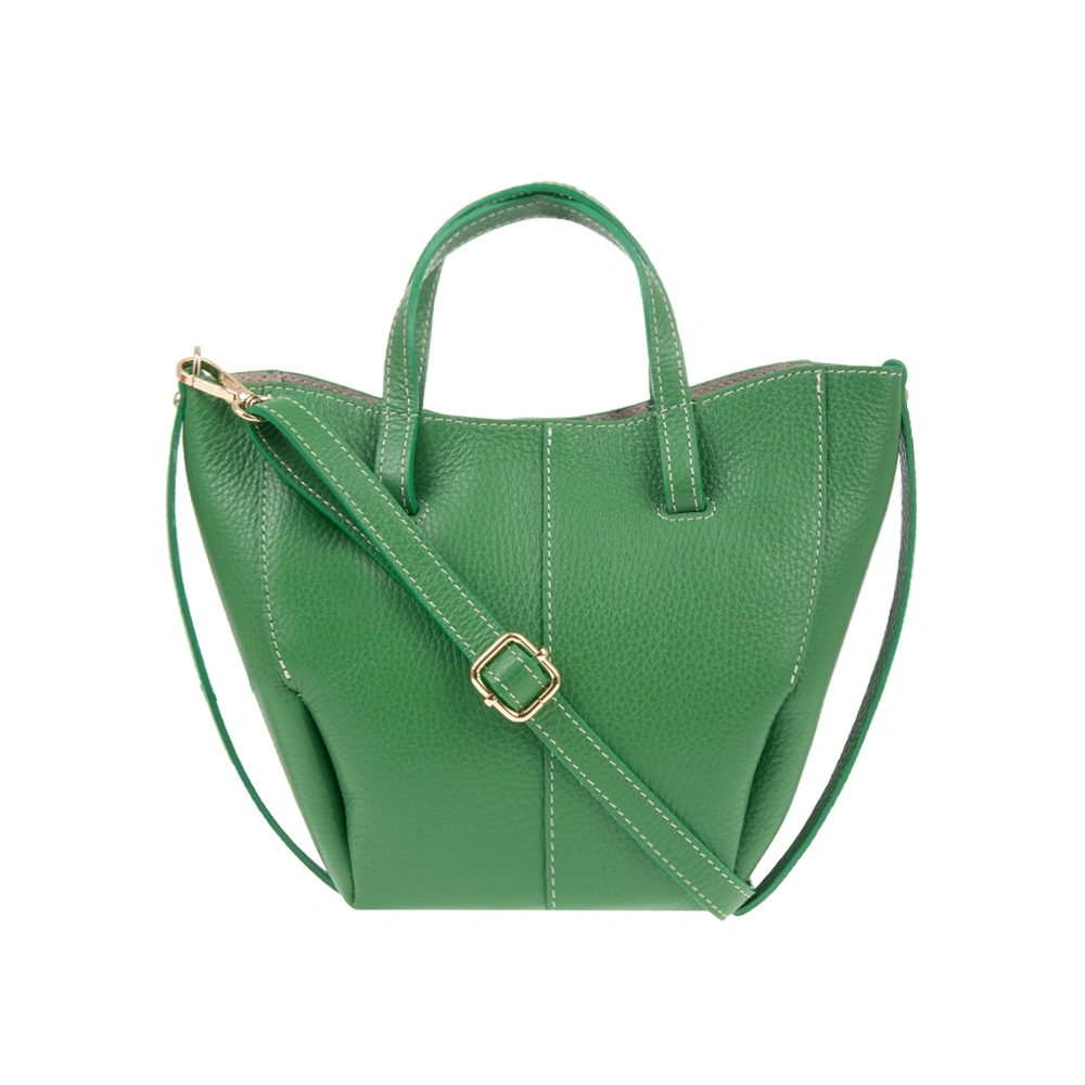 Geanta de mana din piele naturala Patrizia Lucchini PL1841, Menta, #3, Bagsy