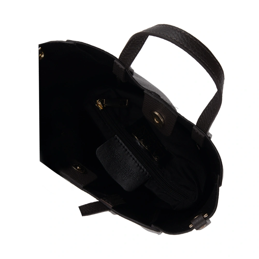 Geanta de mana din piele naturala Patrizia Lucchini PL1841, Negru, #3, Bagsy