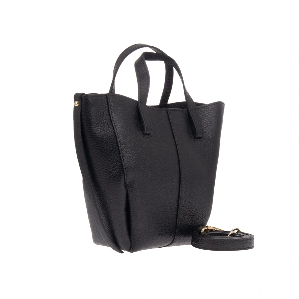 Geanta de mana din piele naturala Patrizia Lucchini PL1841, Negru, #2, Bagsy