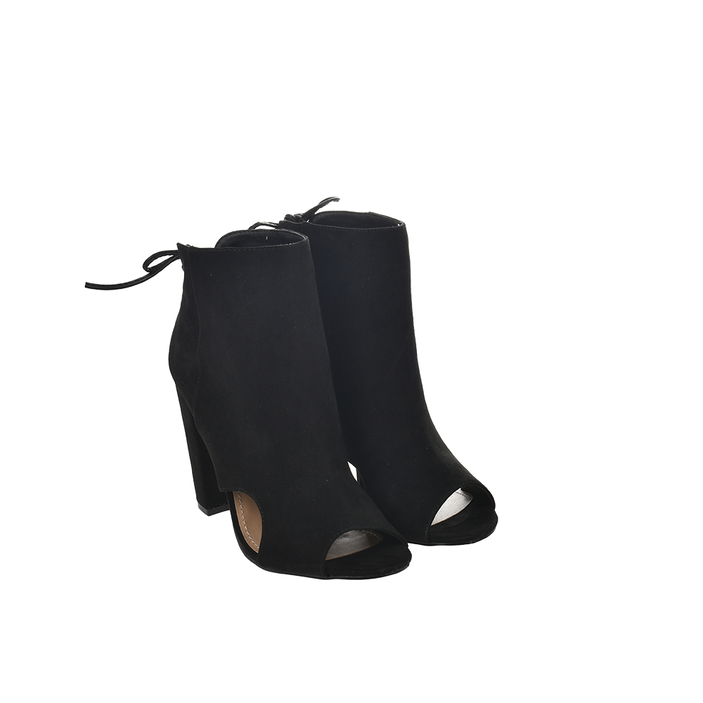 Botine JustFab Zolia Negru - 40, #1, Bagsy