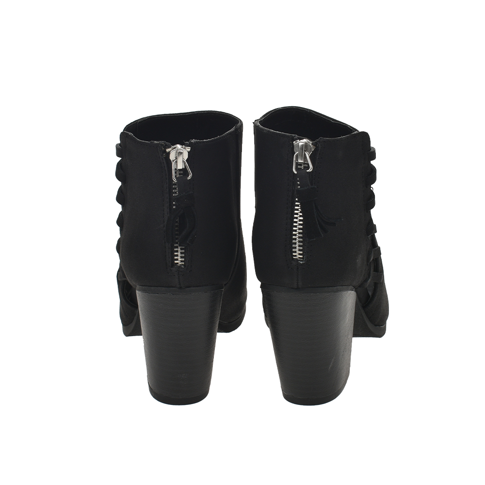 Botine JustFab Inessa Negru - 39, #4, Bagsy