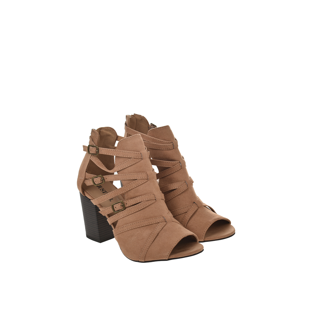 Botine JustFab Milano Bej - 40, #1, Bagsy