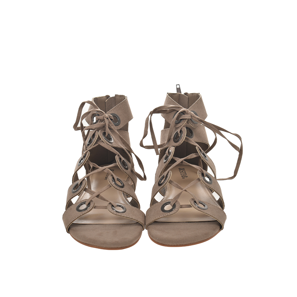 Sandale JustFab Kimber Grej - 36, #7, Bagsy