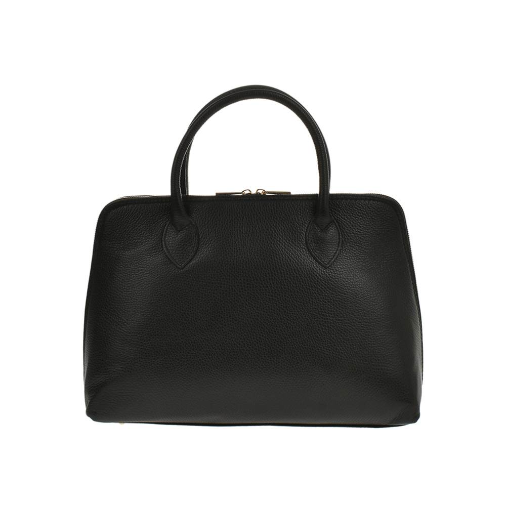 Geanta dama din piele naturala Antonia Moretti AM0155, Negru, #3, Bagsy