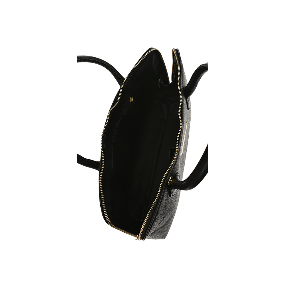 Geanta dama din piele naturala Antonia Moretti AM0155, Negru, #5, Bagsy