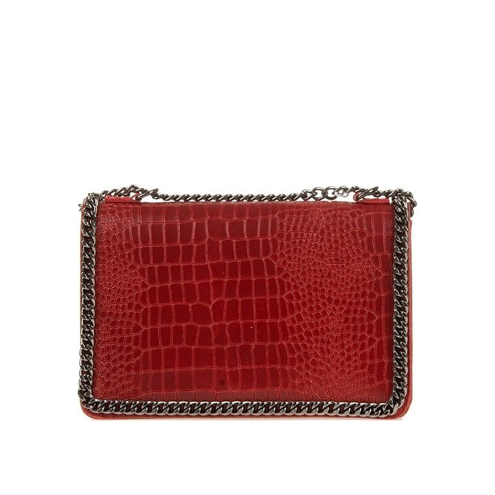 Geanta de umar din piele naturala Antonia Moretti AM0297, rosu, #1, Bagsy