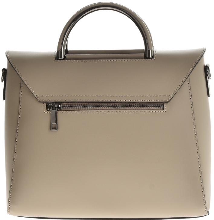 Geanta tote din piele naturala Antonia Moretti AM0330, Bej inchis, #3, Bagsy