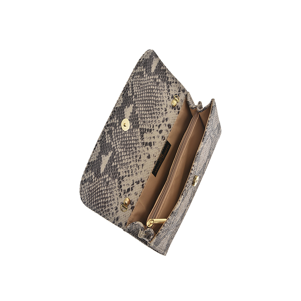 Plic dama din piele naturala Antonia Moretti AM0353, Bej, #5, Bagsy