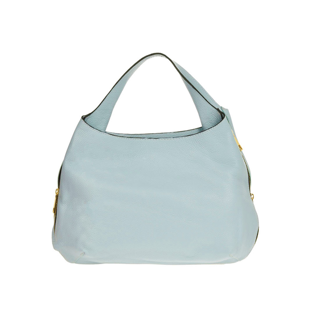 Geanta shopper din piele naturala Antonia Moretti AM0384, Bleu, #3, Bagsy