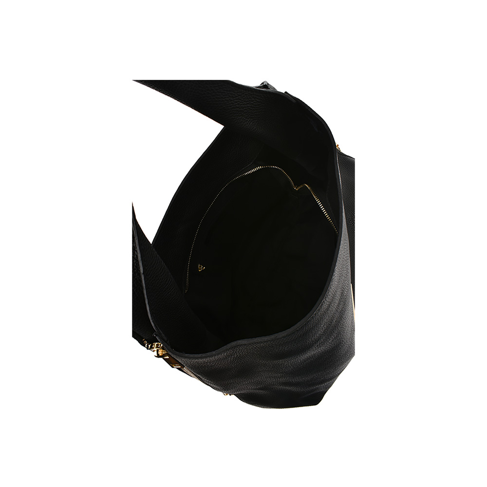 Geanta shopper din piele naturala Antonia Moretti AM0384, Negru, #5, Bagsy