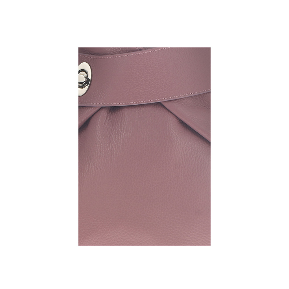 Rucsac dama din piele naturala Antonia Moretti AM0440, Lila, #4, Bagsy