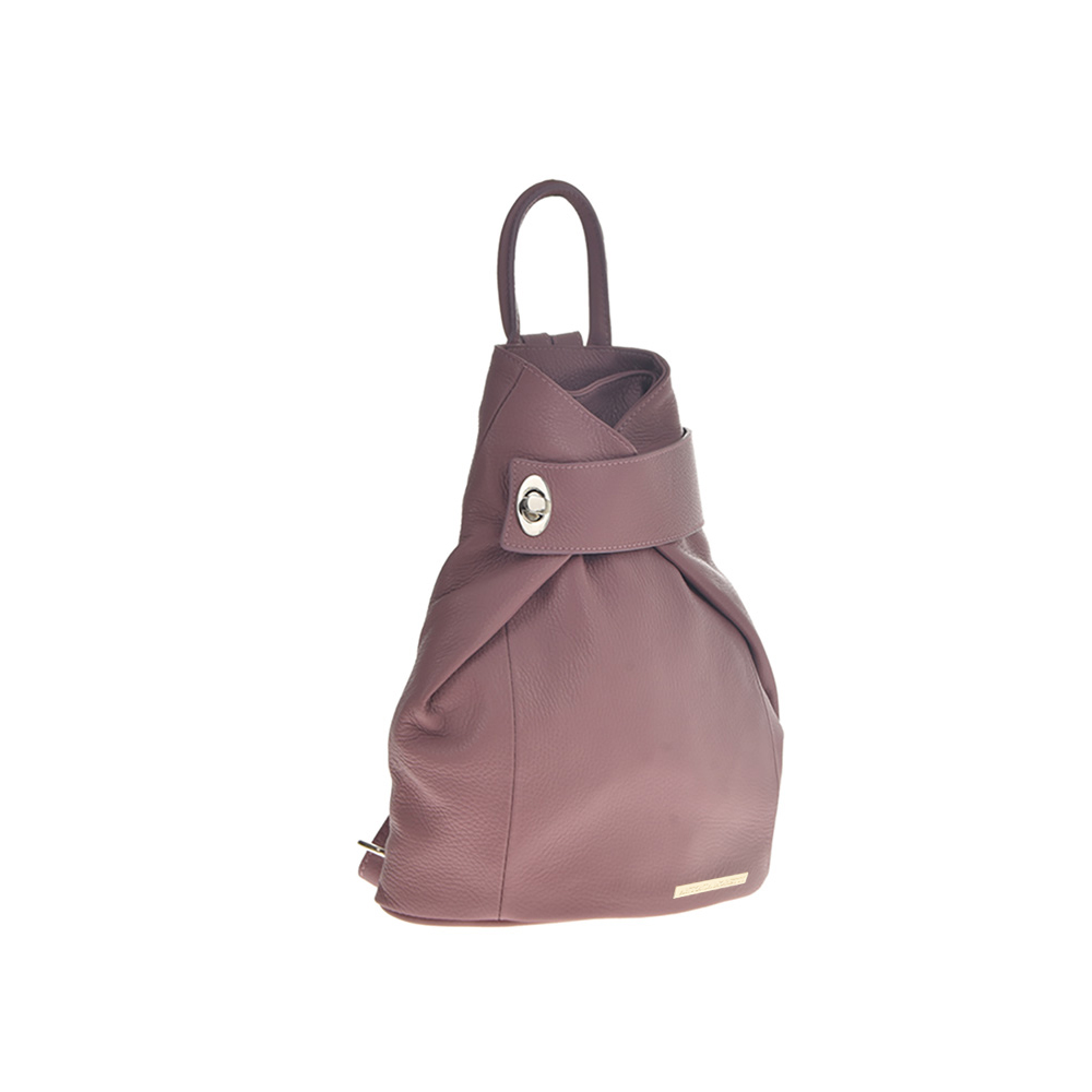Rucsac dama din piele naturala Antonia Moretti AM0440, Lila, #2, Bagsy