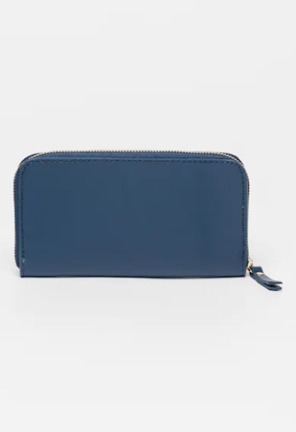 Portofel dama din piele naturala Antonia Moretti AM0602, Albastru, Nr. 2, Bagsy