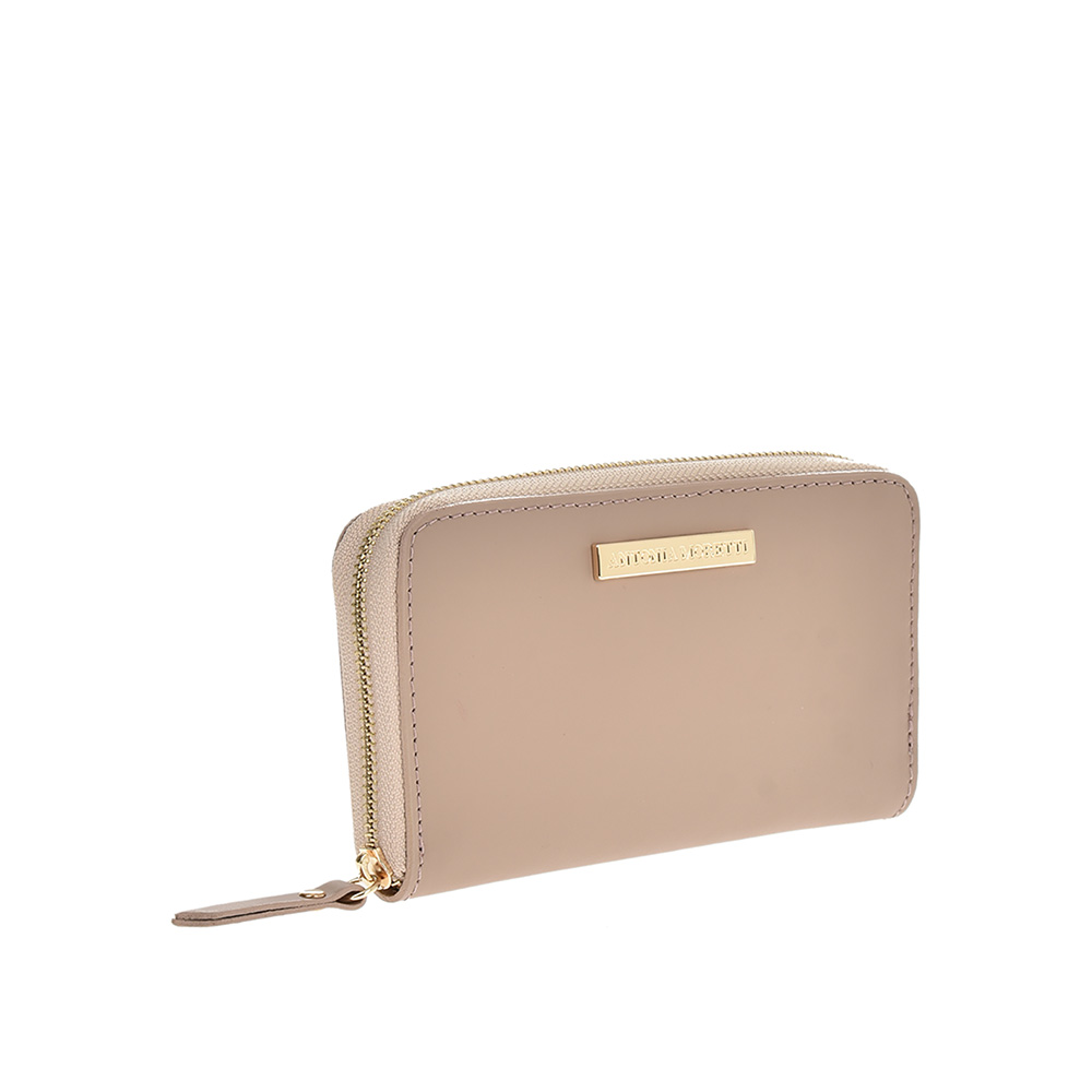 Portofel dama din piele naturala Antonia Moretti AM0602, Roz prafuit, #2, Bagsy