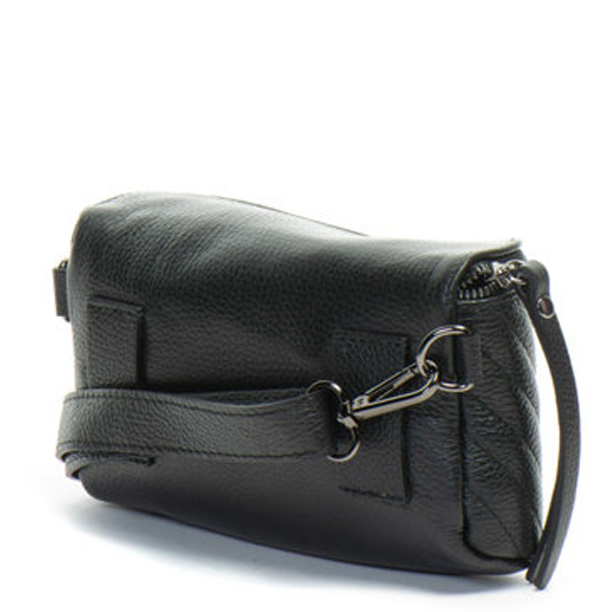 Borseta dama din piele naturala, Antonia Moretti AM0606, Negru, #2, Bagsy